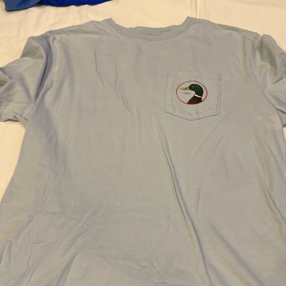Duckhead brand boys pocketed T-shirt